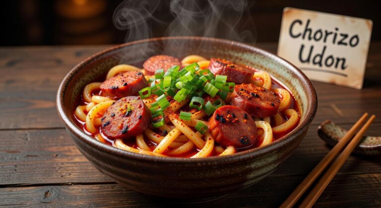 Chorizo Udon
