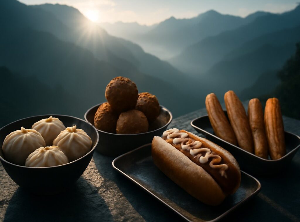 street foods continents